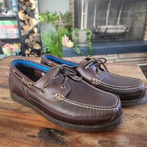 Timberland Dark Brown Leather Loafers
